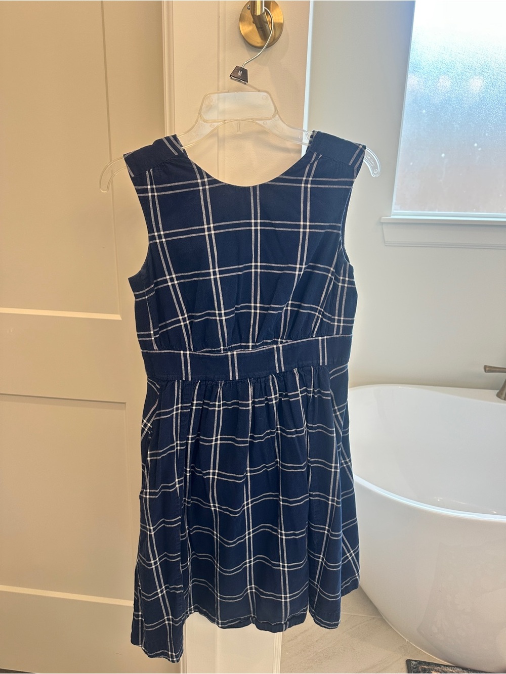 Emily & Fin Blue & White Dresss